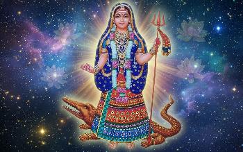 Hindu Goddess Khodiyar Maa - HD Wallpaper | Free Download | 4K Ultra HD