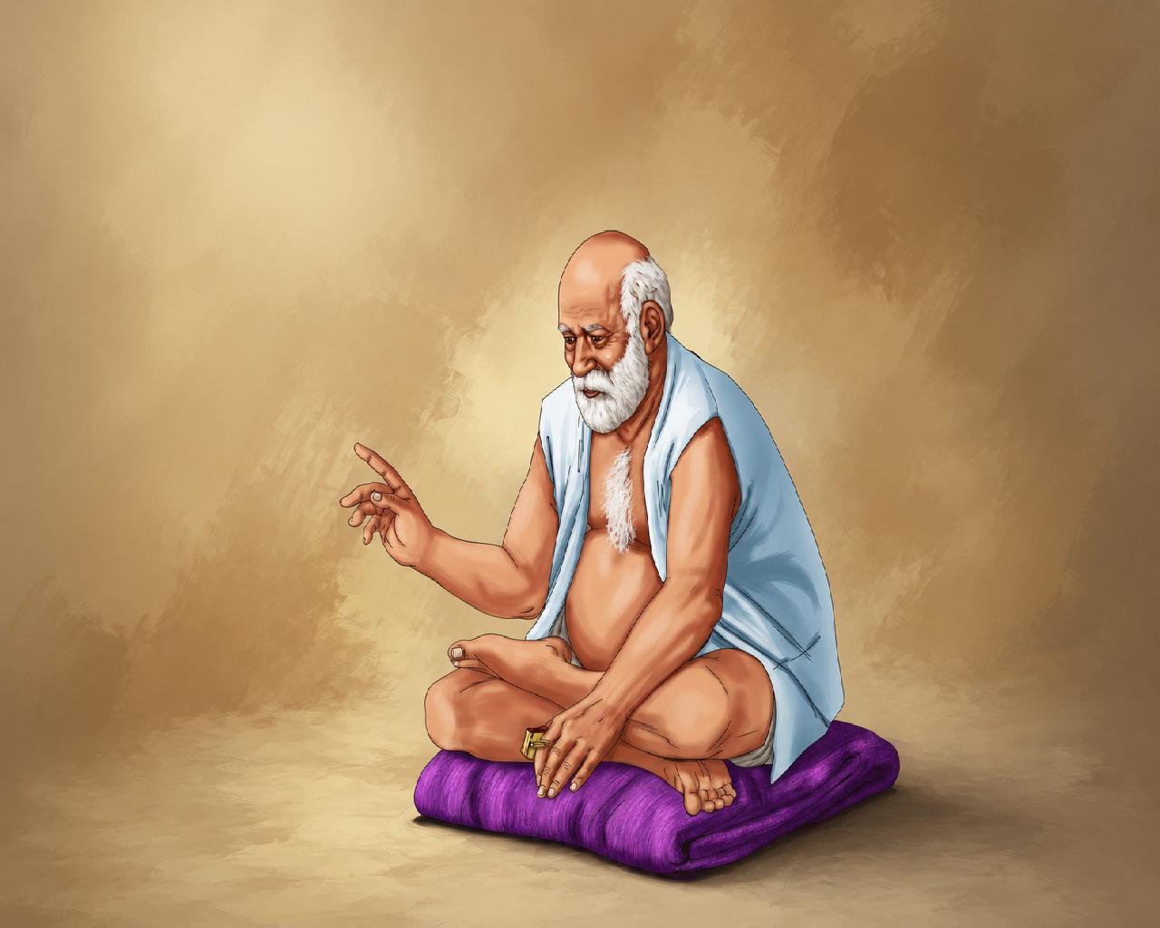 Bapa sitaram sitting meditation 1280x1024
