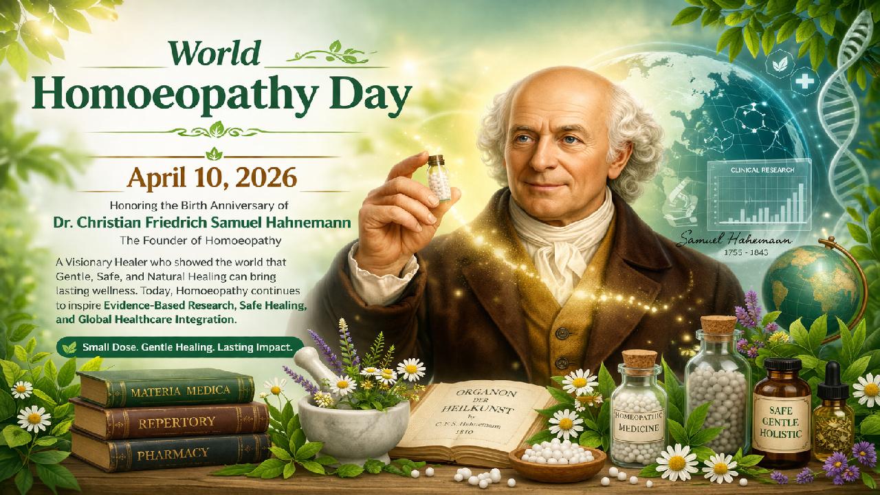 World homeopathy day 2026 homoeopathy 1280x720