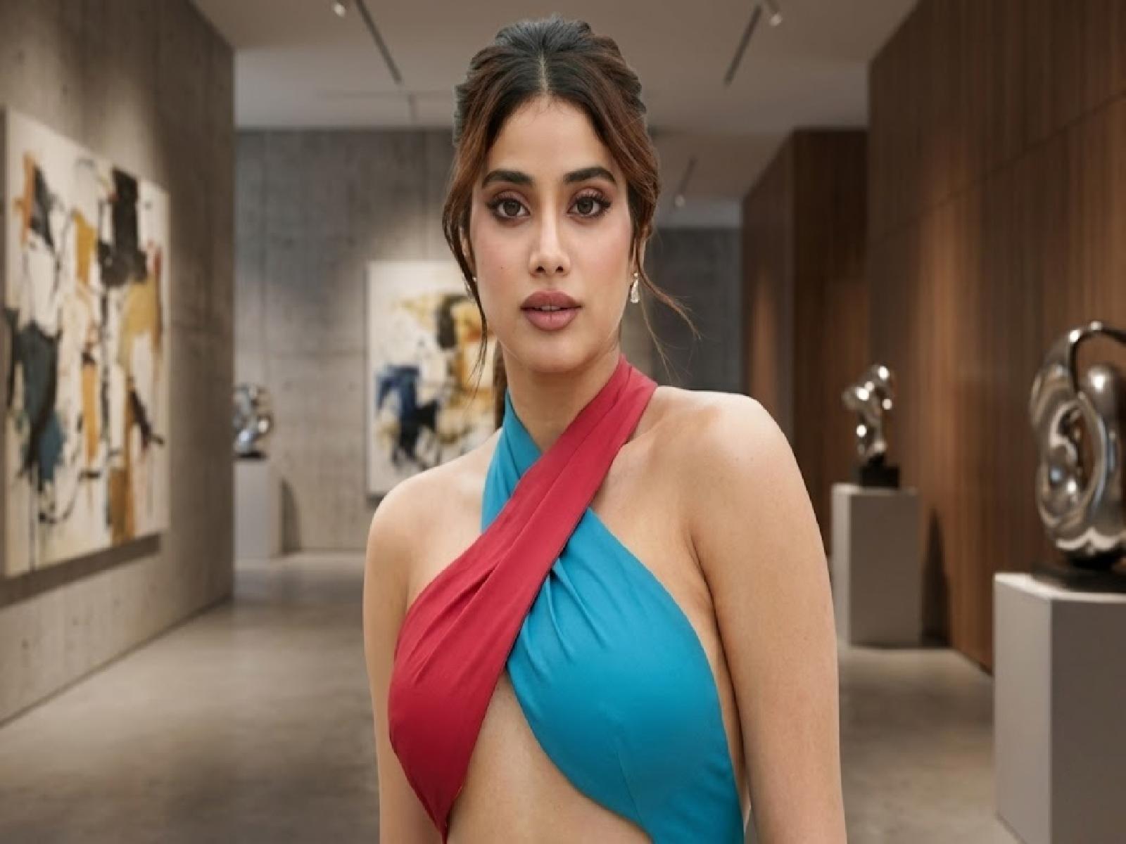 Actress janhvi halter top 1600x1200