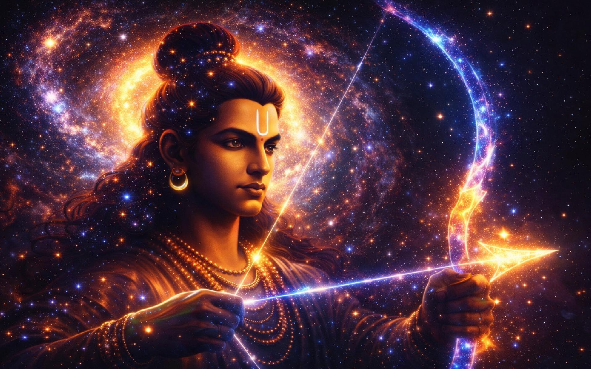 Cosmic ram bow 4k 1920x1200