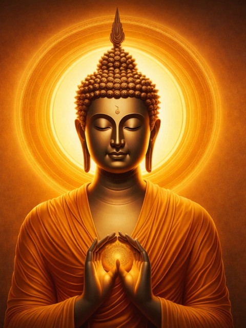 Golden aura 480x640