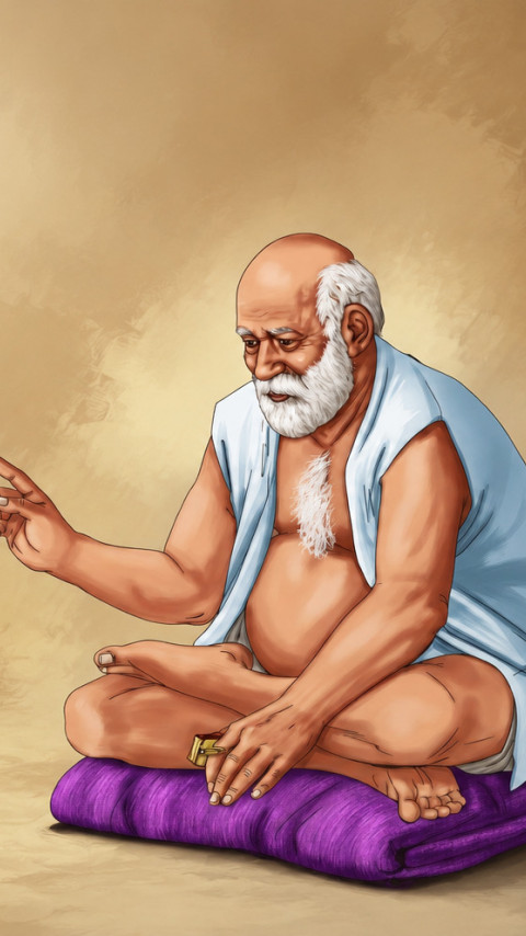 Bapa sitaram sitting meditation 480x854