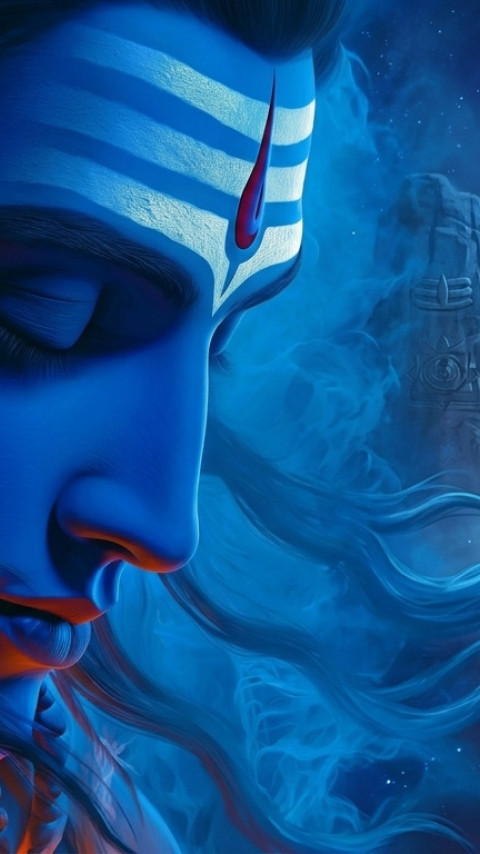 Shiva meditating mount kailash 480x854