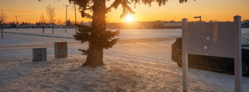 Winter tree sunset 851x315